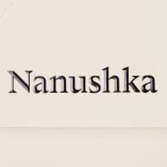 Nanushka Opium Satin Wrap Jacket Navy Blue Size XS - Picture 2 of 8